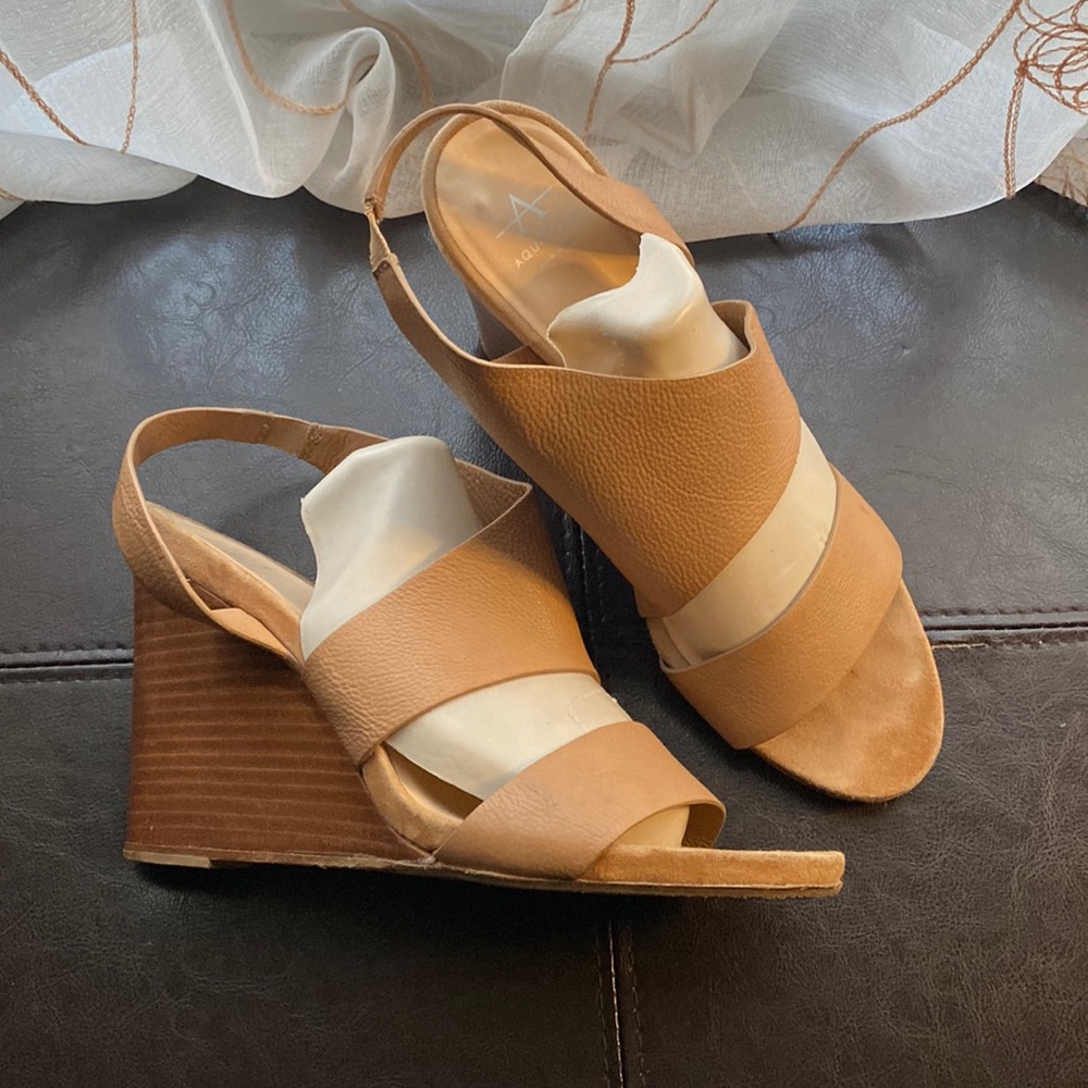 EUC Authentic Aquatalia Wedges
